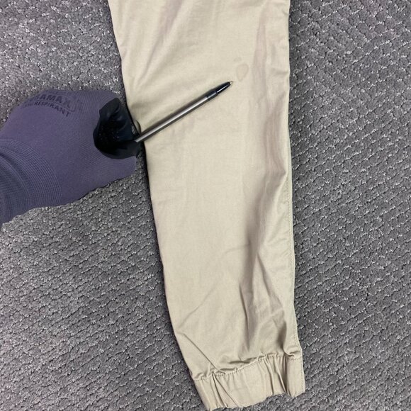 Kuwalla Tee Cargo Jogger Pants Men's Small Khaki Drawstrings - Picture 7 of 14